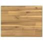 Preview: Rechteckige Tischplatte 40 x 20 x 3 cm Rechteckig