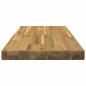 Preview: Rechteckige Tischplatte 70 x 20 x 3 cm Rechteckig