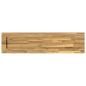 Preview: Rechteckige Tischplatte 130 x 30 x 3 cm Rechteckig