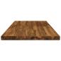 Preview: Rechteckige Tischplatte 90 x 50 x 3,5 cm Rechtwinklig Natur