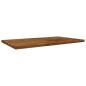Preview: Rechteckige Tischplatte 90 x 50 x 3,5 cm Rechtwinklig Natur