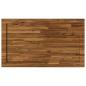 Preview: Rechteckige Tischplatte 90 x 50 x 3,5 cm Rechtwinklig Natur