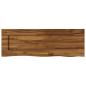 Preview: Rechteckige Tischplatte 90 x 50 x 3,5 cm Rechtwinklig Natur