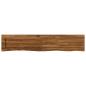 Preview: Rechteckige Tischplatte 90 x 50 x 3,5 cm Rechtwinklig Natur