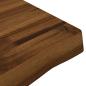 Preview: Rechteckige Tischplatte 90 x 50 x 3,5 cm Rechtwinklig Natur