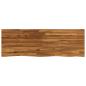 Preview: Rechteckige Tischplatte 160 x 40 x 3 cm Rechteckig
