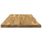 Preview: Rechteckige Tischplatte 130 x 50 x 3 cm Rechteckig