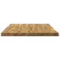 Preview: Rechteckige Tischplatte 80 x 60 x 3 cm Rechteckig
