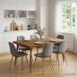 Preview: ARDEBO.de - Rechteckige Tischplatte 90 x 60 x 3,2 cm Rechteckig