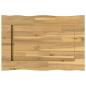 Preview: Rechteckige Tischplatte 90 x 40 x 3 cm Rechteckig