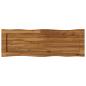 Preview: Rechteckige Tischplatte 110 x 40 x 3,2 cm Rechteckig