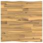 Preview: Rechteckige Tischplatte 50 x 50 x 3 cm Quadratisch