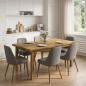 Preview: ARDEBO.de - Rechteckige Tischplatte 110 x 60 x 3,2 cm Rechteckig