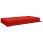 Preview: Sitzkissen SOEST 100 % Polyester Rot 120 x 80 x 15 cm