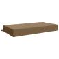 Preview: ARDEBO.de - Sitzkissen SOEST 100 % Polyester Taupe 120 x 80 x 15 cm