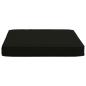 Preview: 4-teilige Sitzkissen VUGHT 4 pcs 100 % Polyester Schwarz