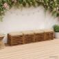 Preview: ARDEBO.de - 4-teilige Sitzkissen VUGHT 4 pcs 100 % Polyester Creme