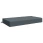 Preview: ARDEBO.de - Sitzkissen SOEST 100 % Polyester Blau 120 x 60 x 15 cm