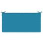 Preview: Sitzkissen SOEST 100 % Polyester Hellblau 120 x 60 x 15 cm