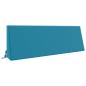 Preview: Rückenkissen SOEST 100 % Polyester Hellblau 120 x 20 x 40 cm