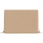 Preview: Rückenkissen SOEST 100 % Polyester Sand 60 x 20 x 40 cm