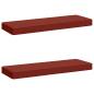 Preview: 2-teilige Bankkissen VUGHT 2 stk. 100 % Polyester Rot