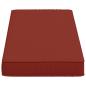 Preview: 2-teilige Bankkissen VUGHT 2 stk. 100 % Polyester Rot