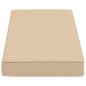 Preview: 1-teiliges Bankkissen VUGHT 100 % Polyester Creme