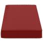 Preview: 2-teilige Bankkissen VUGHT 2 pcs 100 % Polyester Weinrot
