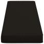 Preview: 1-teiliges Bankkissen VUGHT 100 % Polyester Schwarz