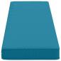 Preview: 2-teilige Bankkissen VUGHT 2 pcs 100 % Polyester Himmelblau