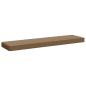 Preview: ARDEBO.de - 1-teiliges Bankkissen VUGHT 100 % Polyester Taupe
