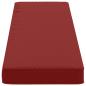 Preview: 1-teiliges Bankkissen VUGHT 100 % Polyester Weinrot