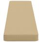 Preview: 2-teilige Bankkissen VUGHT 2 pcs 100 % Polyester Beige