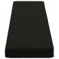 Preview: 2-teilige Bankkissen VUGHT 2 pcs 100 % Polyester Schwarz