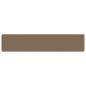 Preview: 1-teiliges Bankkissen VUGHT 100 % Polyester Taupe