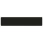 Preview: 1-teiliges Bankkissen VUGHT 100 % Polyester Schwarz