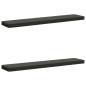 Preview: 2-teilige Bankkissen VUGHT 2 pcs 100 % Polyester Anthrazit