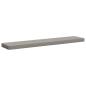 Preview: ARDEBO.de - 1-teiliges Bankkissen VUGHT 100 % Polyester Grau