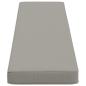 Preview: 1-teiliges Bankkissen VUGHT 100 % Polyester Grau