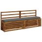Preview: 2-teilige Bankkissen VUGHT 2 stk. 100 % Polyester Grau