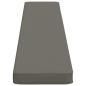 Preview: 2-teilige Bankkissen VUGHT 2 stk. 100 % Polyester Grau