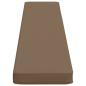 Preview: 2-teilige Bankkissen VUGHT 2 pcs 100 % Polyester Taupe