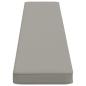 Preview: 2-teilige Bankkissen VUGHT 2 pcs 100 % Polyester Grau