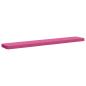 Preview: ARDEBO.de - 1-teiliges Bankkissen VUGHT 100 % Polyester Rosa
