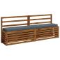 Preview: 2-teilige Bankkissen VUGHT 2 pcs 100 % Polyester Blau