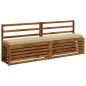 Preview: 2-teilige Bankkissen VUGHT 2 pcs 100 % Polyester Beige