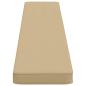 Preview: 2-teilige Bankkissen VUGHT 2 pcs 100 % Polyester Beige