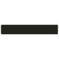 Preview: 1-teiliges Bankkissen VUGHT 100 % Polyester Schwarz