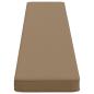Preview: 1-teiliges Bankkissen VUGHT 100 % Polyester Taupe